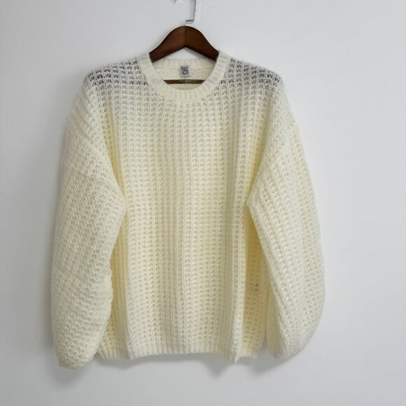 Toteme Mohair and wool-blend sweater - Picture 5 of 12